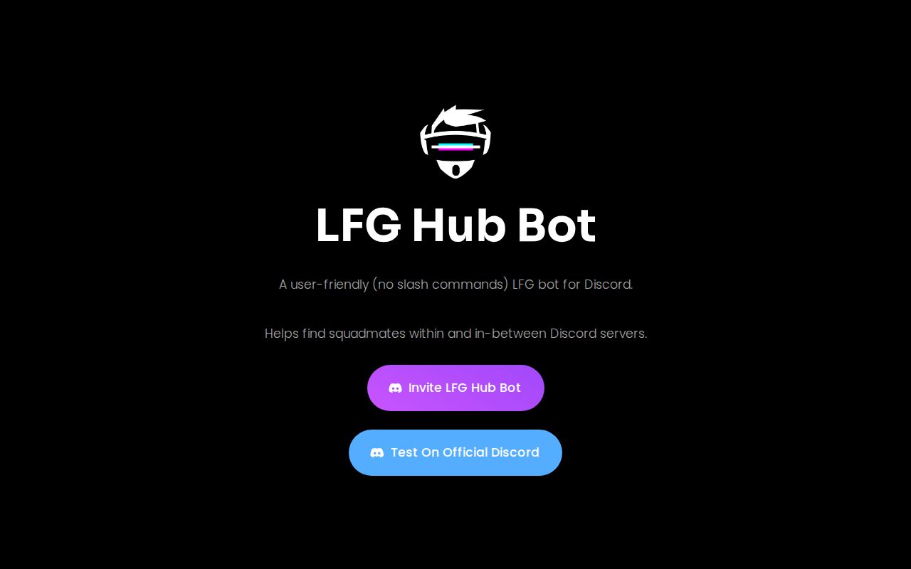 LFG Hub | Discord Bot